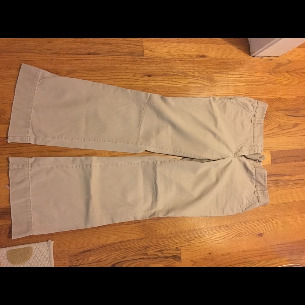 J. Crew dark khaki chinos